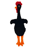 Beeztees hondenspeelgoed Hangende Kip Zwart