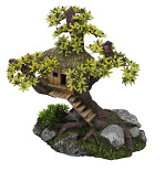 Aqua D'ella tree house with plants