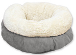 All for Paws Lambswool Donut Bed Grijs