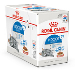 Royal Canin Kattenvoer Indoor 7+ in Gravy 12 x 85 gr