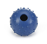 Beeztees speelbal met bel blauw