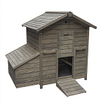 Woodland Kippenhok Demmy Grijs  121 x 82 x 109 cm