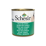 Schesir Hondenvoer Kip/Spinazie Gelei 285 gr