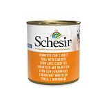 Schesir Hondenvoer Tonijn/Wortel Gelei 285 gr
