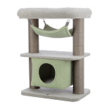 TRIXIE Junior Krabpaal Lunito Grijs/Mintgroen