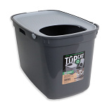 Moderna Kattenbak Top Cat Cool Grey/Titanium Grey