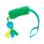 TRIXIE Hondenspeelgoed Bungee Tugger met Tennisbal