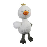 Hondenspeelgoed Gans met Kroon en Piep 38 cm