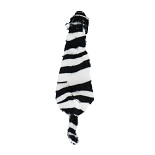 Hondenspeelgoed Zebra Plat met Piep 35 cm