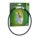 Veiligheidshalsband Led Verstelbaar Zwart 50 -65 cm