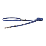 Rogz Hondenlijn Fancy Dress Navy Paw