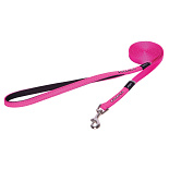 Rogz Hondenlijn Lang Lapz Luna Roze met Halsband