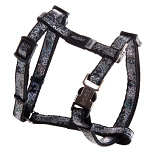 Rogz Hondentuig Lapz Trendy Black Bones XS