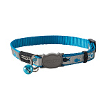 Rogz Kattenhalsband Reflectocat Blue Fish S