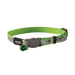 Rogz Kattenhalsband Reflectocat Lime Fish S