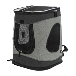 TRIXIE Rugtas Timon Zwart/Grijs