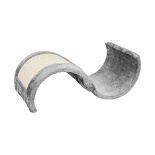 Trixie Krabgolf Wavy Grijs