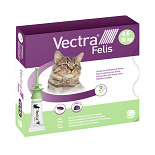 Vectra Felis 0,6 - 10 kg 3 Pipetten