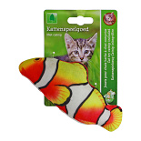 Kattenspeelgoed Clownvis met Catnip en Bel