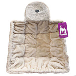 Petrebels Hangmat Sleeper ZIP Square Cream XL