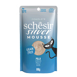 Schesir Kattenvoer Silver Kip Mousse 80 gr