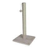 Krabpaal Caty Novo met Bal en Bel Grijs 62 cm