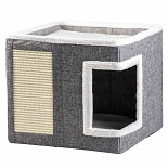 Duvo+ Kattenkrabhuisje Gaby Grijs