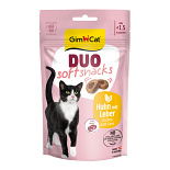 GimCat Duo Snacks Kip & Lever 50 gr