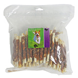 Natuurlijke Snack Stick Gedraaid met Eend 12 cm 100 st