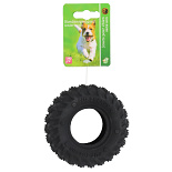 Hondenspeelgoed Band Zwart Ø 11 cm