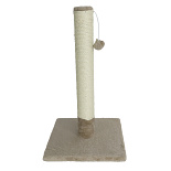 Krabpaal Caty Novo met Bal en Bel Taupe 62 cm