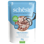 Schesir Kattenvoer Complete Tonijn & Zeebaars Gelei 85 gr