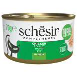 Schesir Kattenvoer Complements Kip Gelei 70 gr