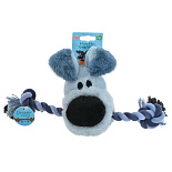 Woezel & Pip Hondenspeelgoed Woezel met Flosstouw en Piep