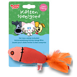 Woezel & Pip Kattenspeelgoed Ritselvis Rood