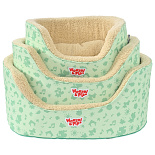 Woezel & Pip Hondenmand Hoge Rand Groen