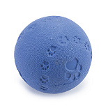 Beeztees speelbal met pieper blauw