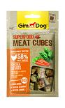 GimDog Superfood Meat Cubes kip met wortel en spinazie 40 gr