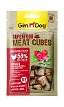 GimDog Superfood Meat Cubes kip met cranb./rozemarijn 40 gr