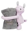TRIXIE knuffelset deken Haas Puppy/Junior Grijs/Lila