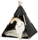 TRIXIE schuilplaats Tipi Antraciet