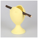 EBI PETIT Snackspeelgoed Puffi met Catnipbal Geel