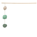 TRIXIE Kattenhengel met 3 Balletjes Catnip