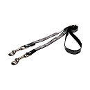 Rogz Hondenlijn Multi Lapz Trendy Black Bones