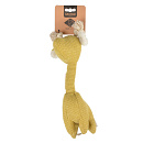 D&D Hondenspeelgoed George Chenille Geel S
