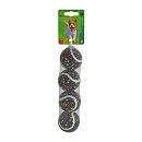 Tennisbal Rainbow stip S 4 st