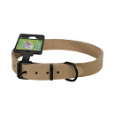 Halsband Comfortleder Naturel