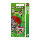 Kattenspeelgoed Foambal met Veren Assorti Ø 3,5 cm