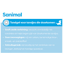 Sanimal Tandgel voor Tandjes die doorkomen 50 gr