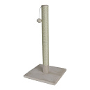 Krabpaal Caty Novo met Bal en Bel Grijs<br> 62 cm